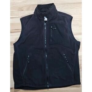 Columbia Titanium Black‎ Interchange Tech Fleece Vest Men's L